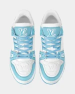 Louis Vuitton Sky Blue Trainer - Image 6