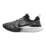 Nike React Infinity Run Flyknit 3 Premium Black Zebra Iridescent - Image 2
