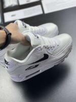Nike Air Max 90 White Black - Image 5