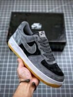 Nike Air Force 1’07 Low Grey Black White - Image 3