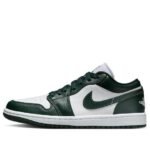 Air Jordan 1 Low White Galactic Jade - Image 2