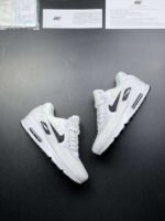 Nike Air Max 90 White Black - Image 3