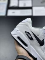 Nike Air Max 90 White Black - Image 4