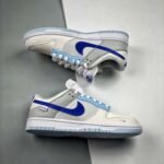 Nike Dunk Low Ivory Hyper Royal - Image 4