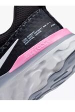 Nike React Infinity Run Flyknit 3 Black White Pink - Image 2
