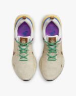 Nike React Infinity Run Flyknit 3 Premium Moving Company Phantom Oatmeal Citron - Image 4