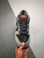 Atlas x Nike SB Dunk Low Wolf Grey Black Challenge Red - Image 4