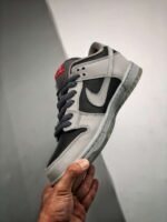 Atlas x Nike SB Dunk Low Wolf Grey Black Challenge Red - Image 5