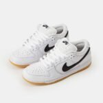 Nike SB Dunk Low White & Gum Light Brown