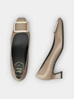 Roger Vivier Trompette Beige Pumps - Image 4