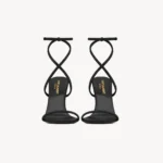 Saint Laurent Opyum Black Heeled Sandals - Image 2