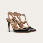 Valentino Rockstud Caged Black Pump - Image 2