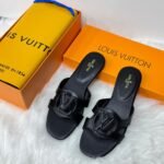 Louis Vuitton LV Isola Flat Mules Black