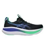 Asics GEL-NIMBUS 28  WIDE Black & Cobalt Burst