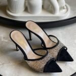 Gianvito Rossi 85mm Rania Sandals In Black