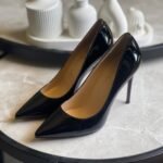 Christian Louboutin Kate Patent Pumps 100 In Black