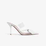 Alaïa Cœur White Heart Mules