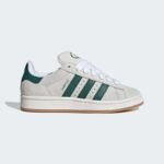 Adidas Campus 00s Crystal White Dark Green