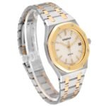 Audemars Piguet Royal Oak 30 mm Watch In Yellow Gold And White - Image 3