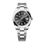 Rolex Datejust 41mm In Oystersteel And Black Dial