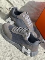 Hermès Women's Stylish Sneakers Grey