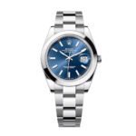 Rolex Datejust 41mm In Oystersteel And Blue Dial