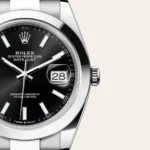 Rolex Datejust 41mm In Oystersteel And Black Dial - Image 2