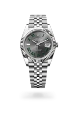 Rolex Datejust 41mm In Oystersteel And White Gold