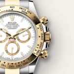 Rolex Cosmograph Daytona Yellow Gold White Dial 40mm - Image 2