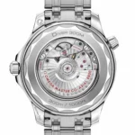 Omega Seamaster Diver 300M Stainless Steel In White Gold With Blue Dial - Image 3