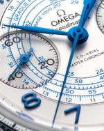 Omega Speedmaster Chronoscope Watch In White Gold With Grey Dial - Image 3