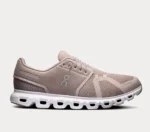 On - Cloud 6 Fog White Running Shoe