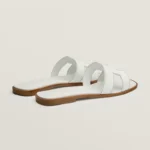 Hermès Oran sandals White - Image 2