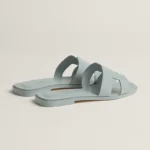 Hermès Oran sandals Grey - Image 2