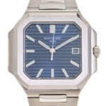 Patek Philippe Nautilus Watch Stainless Steel In White Gold, And Blue Dial - Image 2