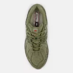 New Balance 1906R Shoes Dark Olivine with Silver Metallic - Image 3