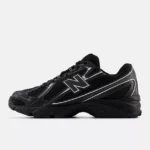 New Balance 740 BLACK with SILVER METALLIC - Image 2